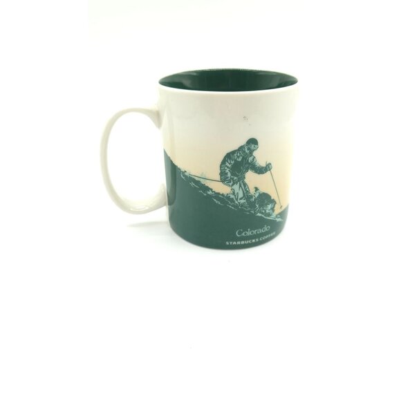 Starbucks Colorado Collector Mug 16 Oz With Mountain & Skier Design - Picture 6 of 6